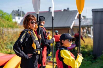 Sea Kayaking Tour at Sommarøy with Transfer