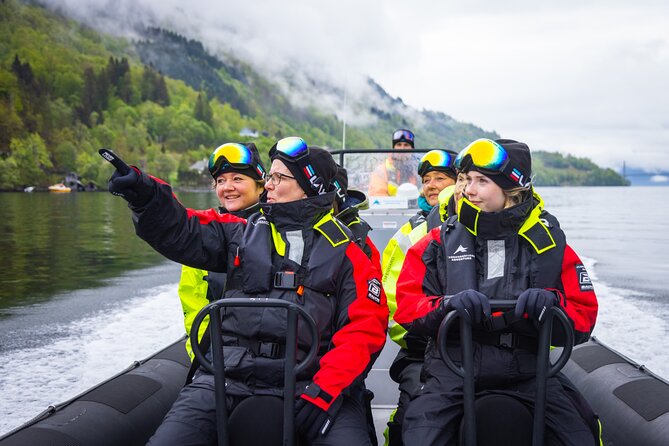 Fyksesund majestic RIB Adventure from Øystese - Botnen, where the fjord was the only road