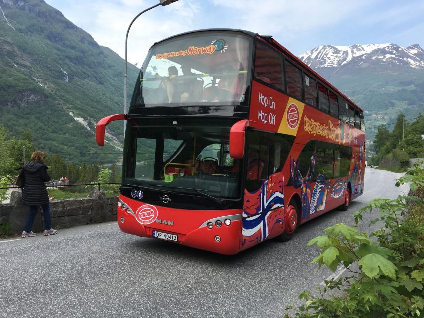 Geiranger: City Sightseeing Hop-On Hop-Off Bus Tour - Stop 2: The Norwegian Fjord Centre adds useful context