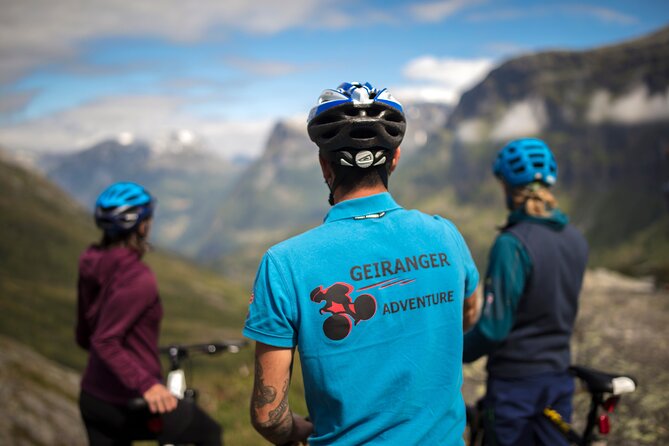 Geiranger: Sky to Fjord Downhill Biking Adventure - A mostly easy coast, with one short climb