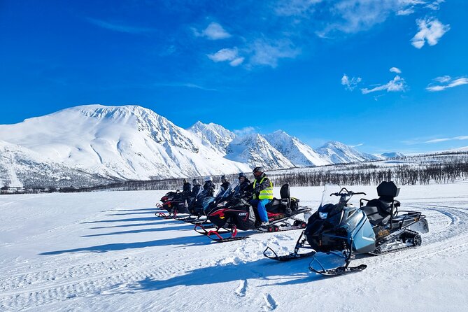 Guided Lyngen Alps Snowmobile Tour From Tromso - Getting ready at the basecamp