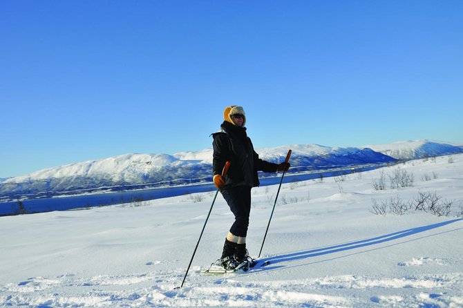 Guided Morning Snowshoe Hike with Huskies - A Flexible Trail Rather Than a Fixed Hike