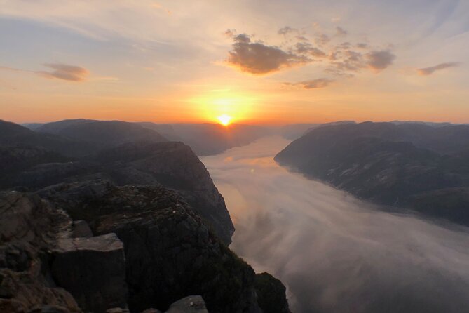 Guided sunrise hike to Pulpit Rock Preikestolen - Leaving Stavanger at 1:00 a.m.