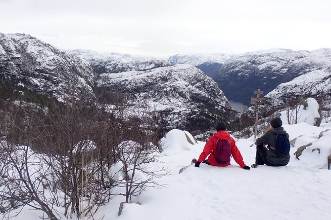 Guided winter hike to Pulpit Rock Preikestolen - What the $149.35 price really covers