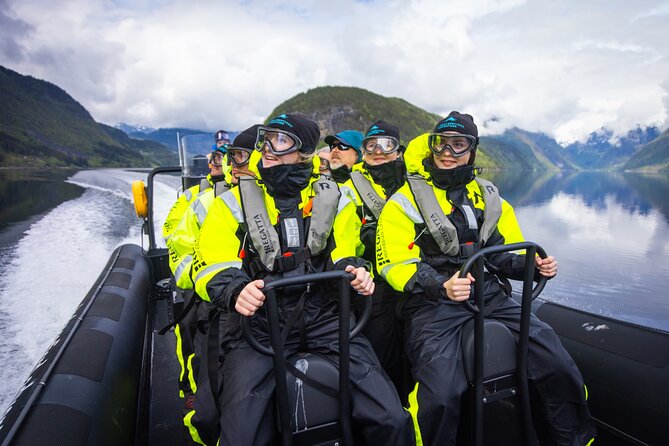 Hardangerfjord Ultimate RIB adventure from Ulvik - Following Ulvikafjord toward Ulvik