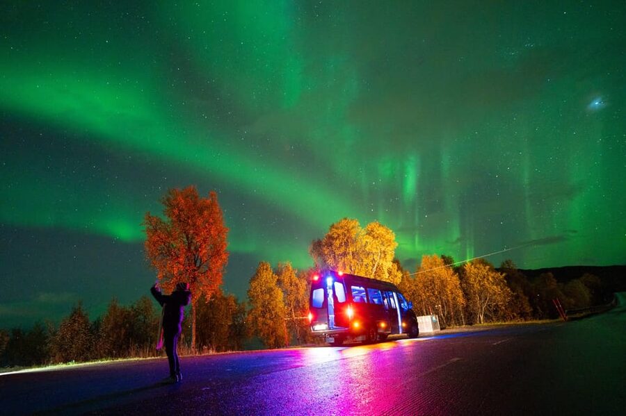 Harstad: Northern Lights Hunt on Hinnøya Island - Starting beside the Hurtigbåt pier