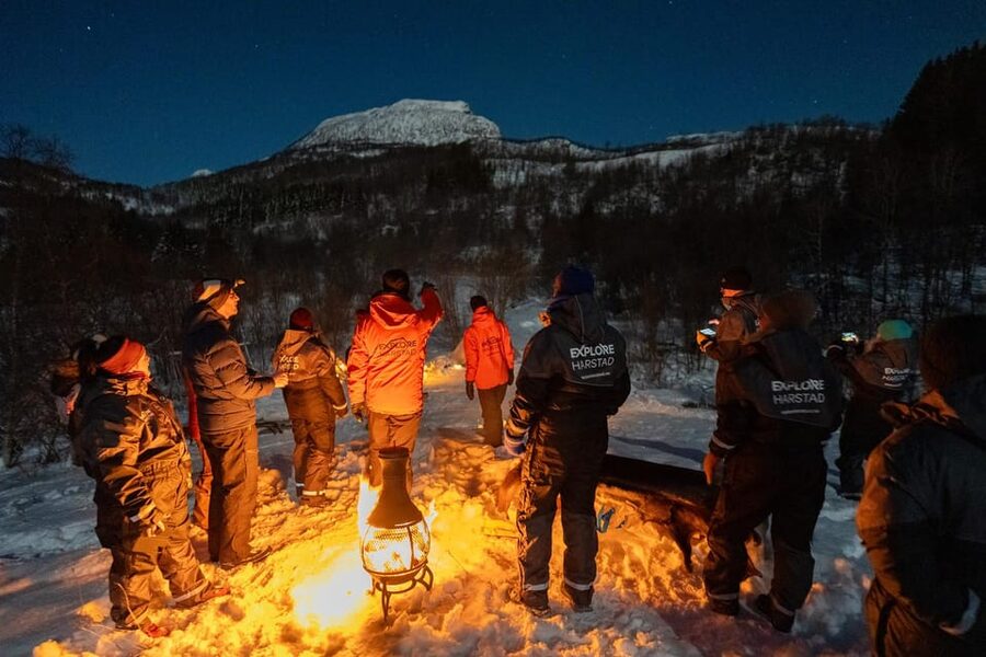 Harstad: Northern Lights Hunt on Hinnøya Island - Four hours of driving, waiting, and watching