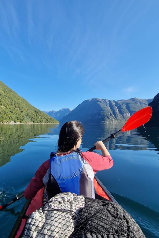 Hellesylt: Beginner-Friendly Fjord Kayaking Experience - Stable kayaks make the first strokes less daunting