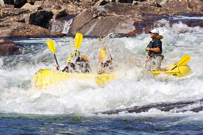 High Adrenaline Rafting in Dagali near Geilo in Norway - The safety briefing comes first