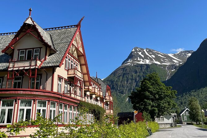 Hjørundfjord Fjord Tour Roundtrip from Ålesund - The short passage through Vegsund
