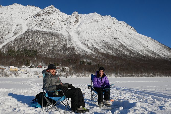 Ice Fishing On The Fjord - The walk down to Ullsfjord