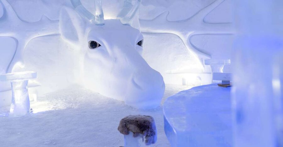 Kirkenes: Snowhotel Entrance Ticket - Inside the 13 carved ice suites