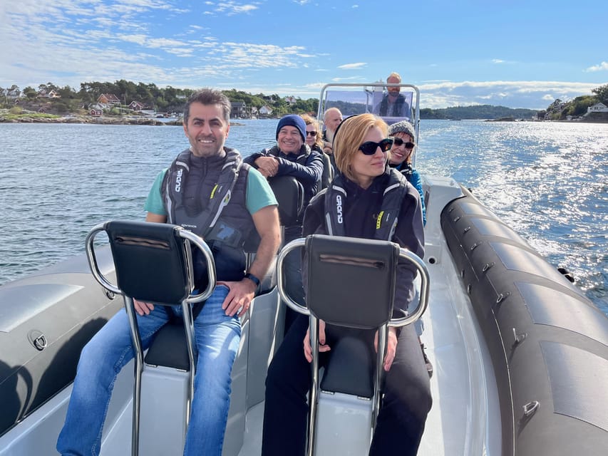 Kristiansand: Express Archipelago Tour by RIB Speedboat - From Nodeviga to open water