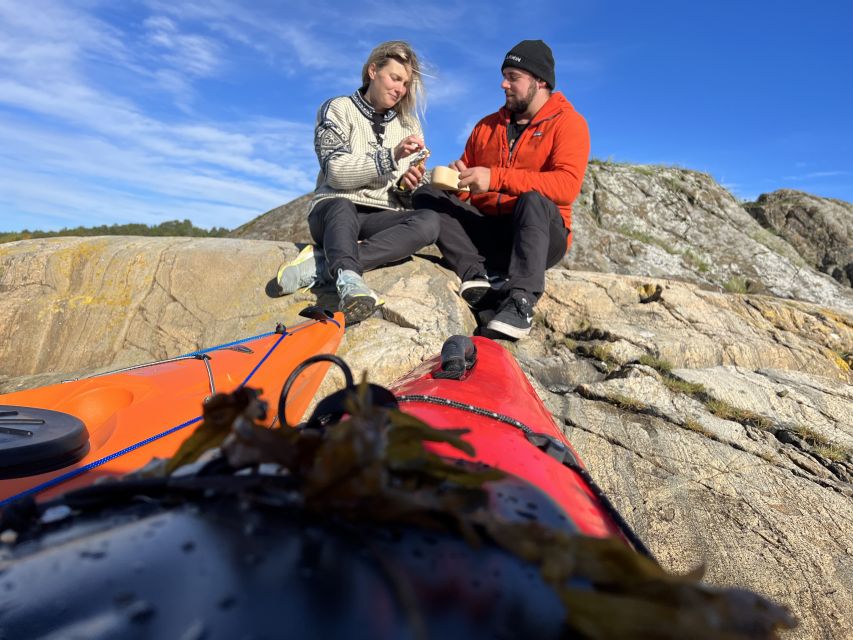 Kristiansand: Scenic Double Sea Kayak Tour around Odderoya - Around historic Odderøya by double kayak