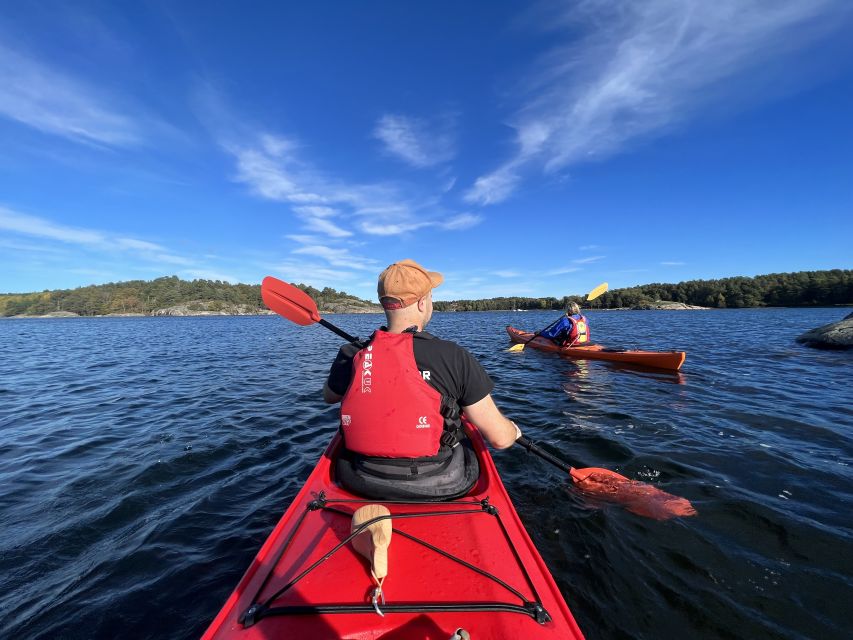 Kristiansand: Scenic Double Sea Kayak Tour around Odderoya - Fiskebrygga, the fish market, and restaurant waterfront