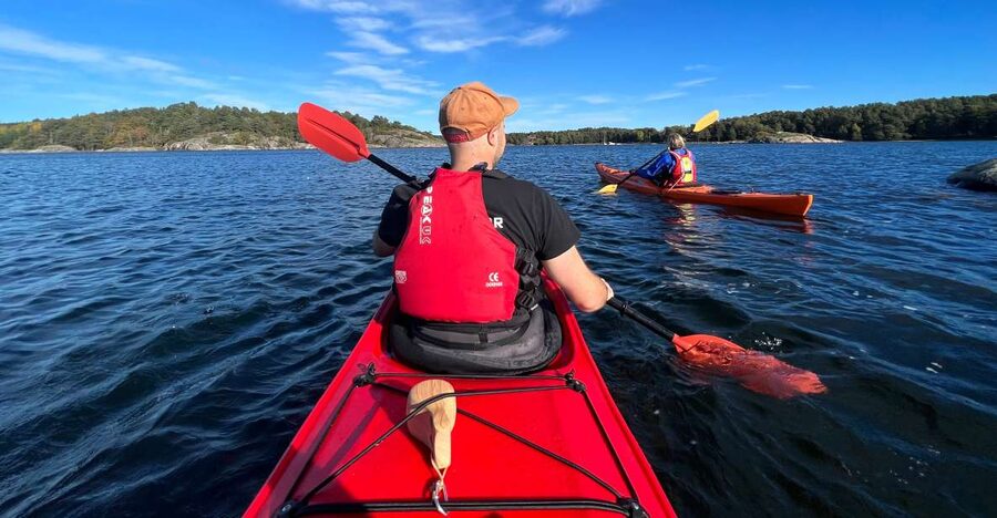Kristiansand: Scenic Double Sea Kayak Tour around Odderoya - The guide makes the difference