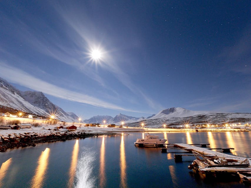 Lyngenalps: Northern Lights Snowmobile Safari - A two-hour night ride from XLyngen resort
