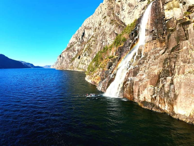 Lysefjord (Stavanger): Boattrip to Preikestolen from Forsand - Key points at a glance