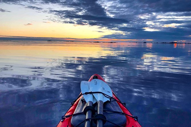Midnight Sun Kayak - Northern Explorer - Why Eggum is a fine place for a midnight paddle
