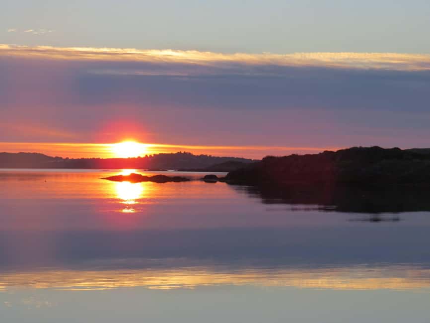 Midnight sun safari - The sunset stop and the best photographs