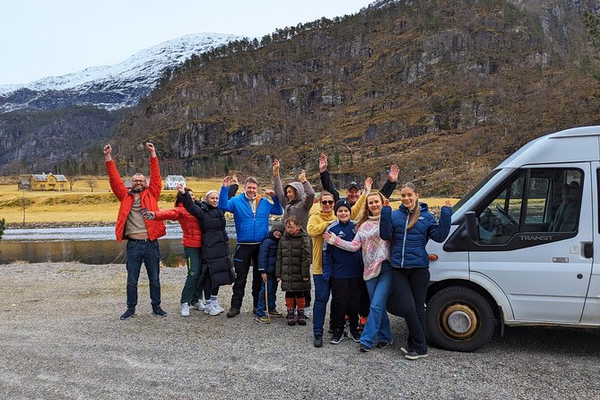 Mostraumen Golden Circle Fjordtour from Bergen – Group or Private - Hesjedalsfossen, the tour’s strongest waterfall stop