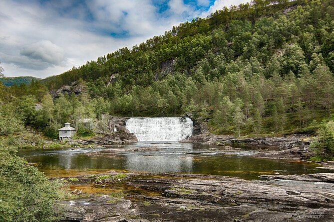 Mostraumen Golden Circle Fjordtour from Bergen – Group or Private - Kallestadsundet and the Osterøy bridge viewpoint