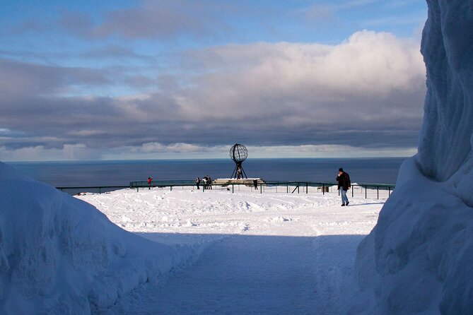North Cape Winter Tour - The road from Honningsvåg to the North Cape