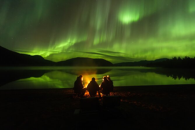 Northern Lights Adventure - Leaving Tromsø in a Mercedes Vito 4x4