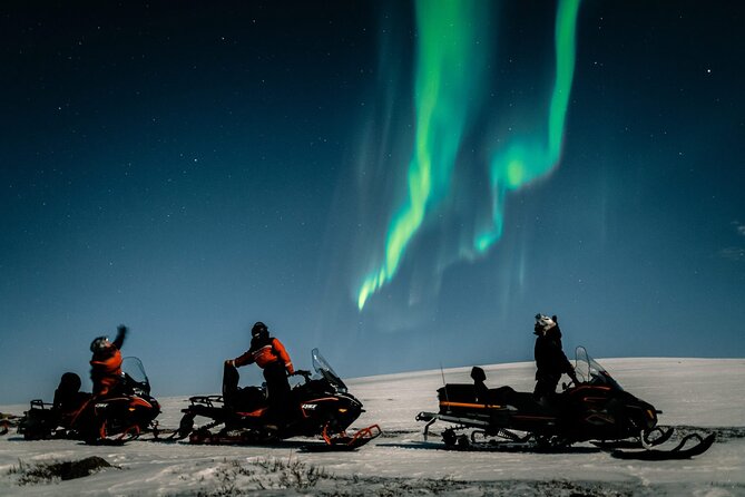 Northern Lights Adventure By Snowmobile - From central Alta to Gargia Valley