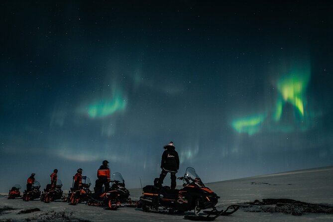 Northern Lights Adventure By Snowmobile - Gargia Lodge: warm up, suit up, listen closely
