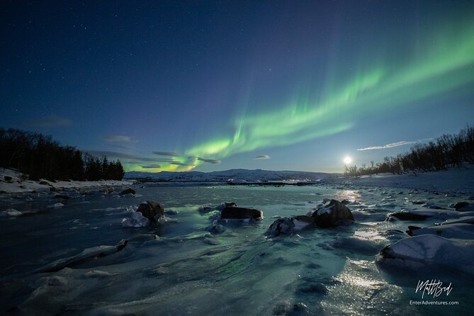 Northern Lights Guided Bus Tour with Free Photos - Warm drinks, snacks, and the limits of the inclusions