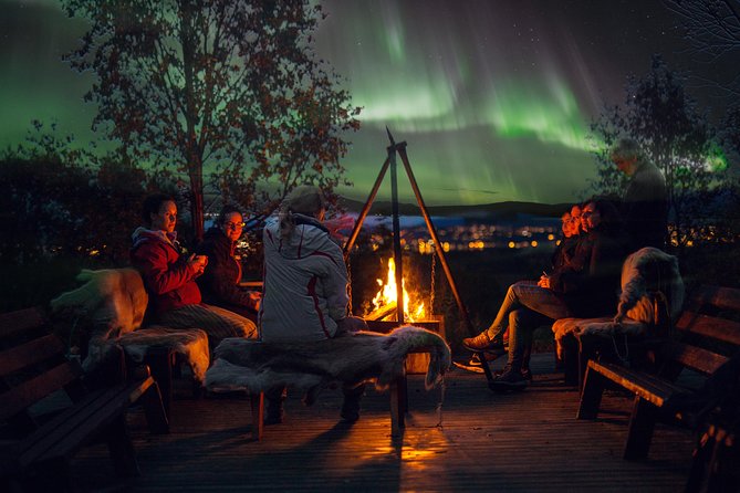Northern Lights Husky Visit - Changing into Arctic clothing