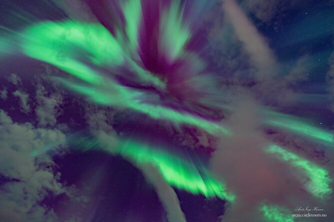 Northern Lights Tour, Photo, Toilet, Meal, Skycam in Mbus - Campfire food instead of a restaurant dinner
