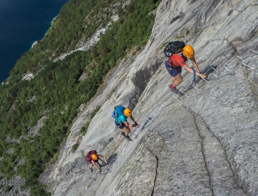 Odda: Full-Day Trolltunga Hiking, and Climbing Tour - Returning by the tourist trail