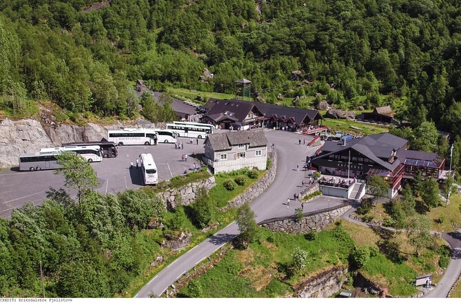 Olden 4 Hour Briksdal Glacier Tour in Briksdalsbreen - Reaching Briksdal Glacier from Olden cruise kai