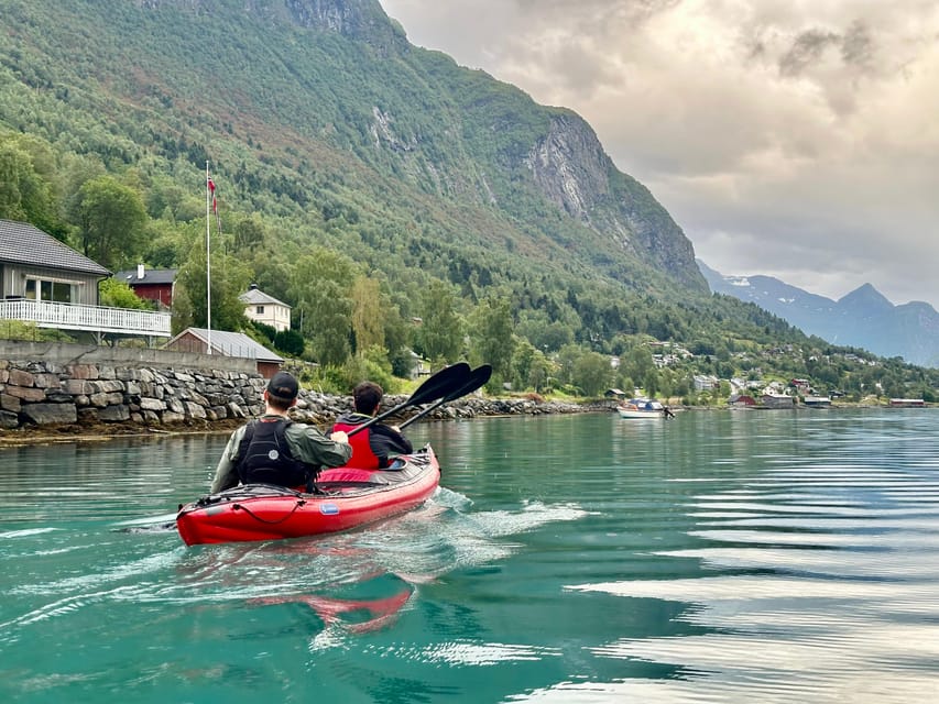 Olden: Experience Beginner-friendly Fjord Kayaking - Wildlife, swimming, and the limits of a short tour