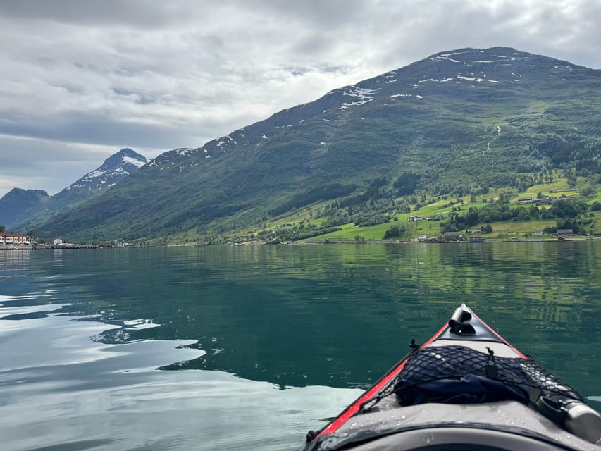 Olden: Experience Beginner-friendly Fjord Kayaking - Meeting the group beside Olden’s cruise port