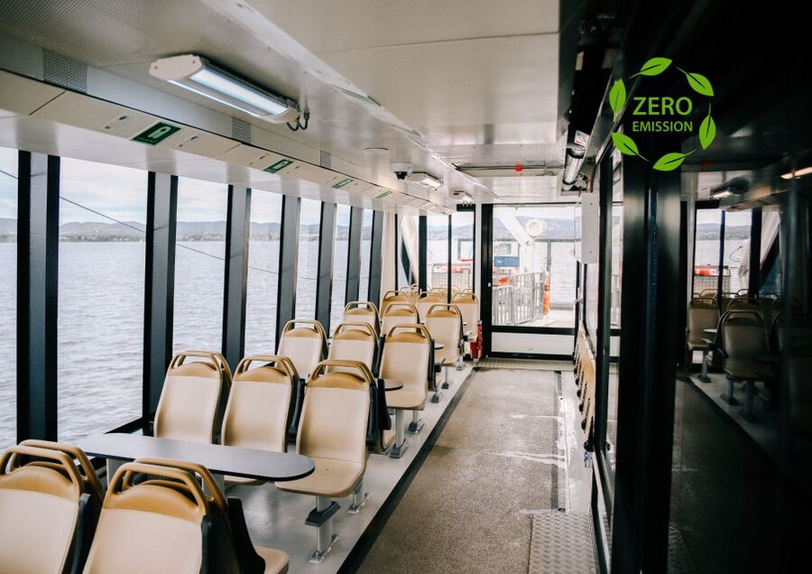 Oslo: 100% Electric Oslofjord Sightseeing Cruise - How the English audio guide works
