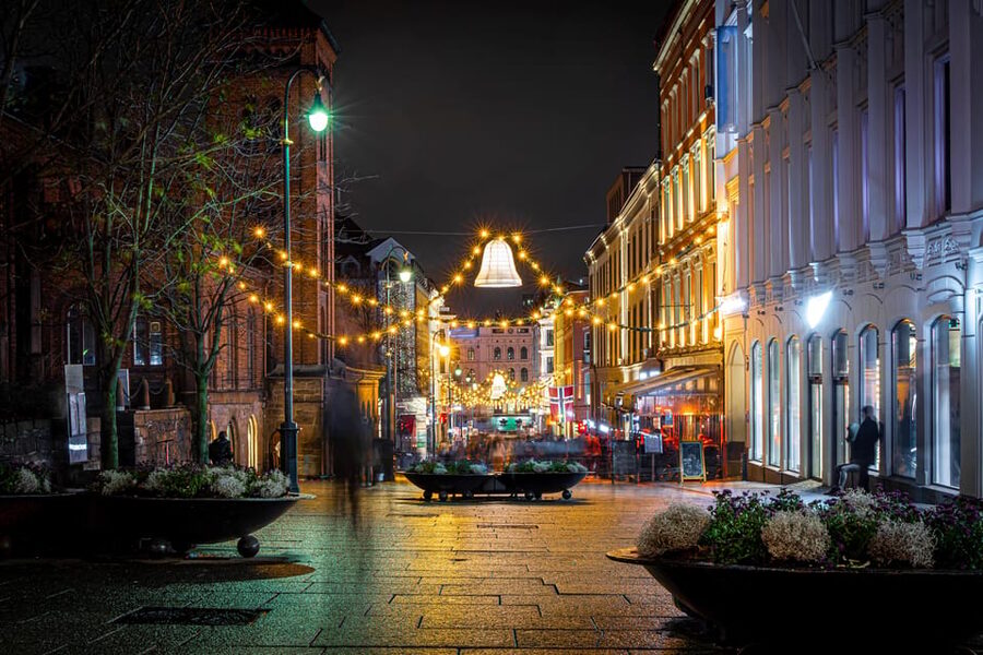 Oslo: 2-hour Christmas Private Walking Tour - The National Theatre and Karl Johans gate