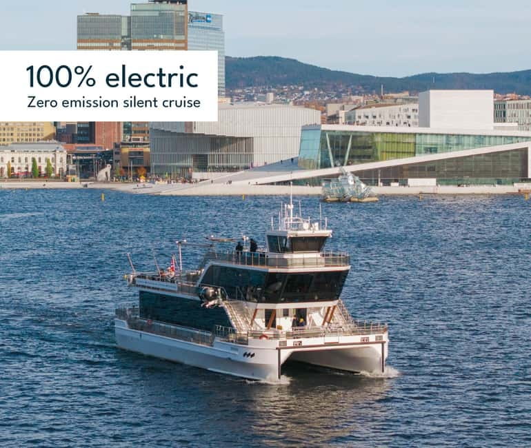 Oslo: Guided Sightseeing Fjord Cruise on Premium Silent Boat - Akershus Fortress and the Opera House