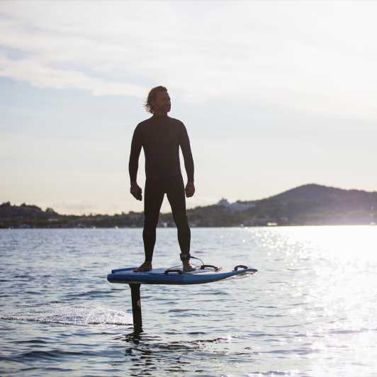 Oslo: Private water adventure and E-Foil rental - Getting fitted with the board and safety gear