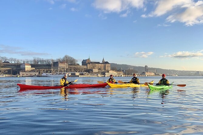 Oslo Sea Kayak Tour: Explore The Incredible Oslofjord - Akershus Fortress from the fjord side