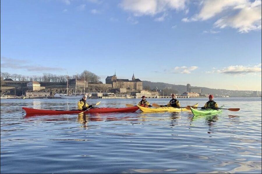 Oslo Sea Kayak Tour “Fjord City” - Families, children, and double kayaks
