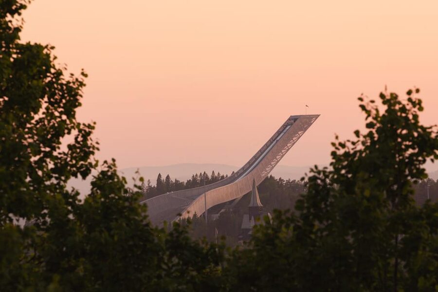 Oslo: The Spectacular Holmenkollen Walk - The 40-minute metro ride to Frognerseteren