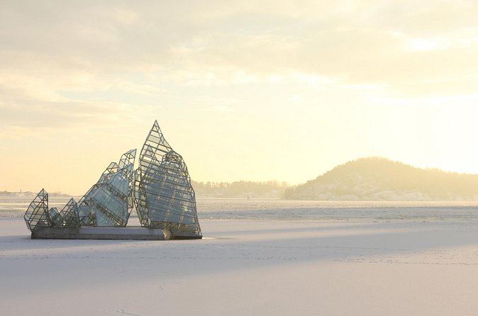 Oslo Winter Highlights Bike Tour - Karl Johans Gate and the city center