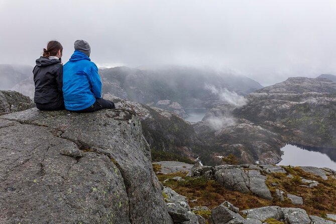 Preikestolen Hidden Trail Hike + Lunch and Canoe Trip - Three hours on the old trail