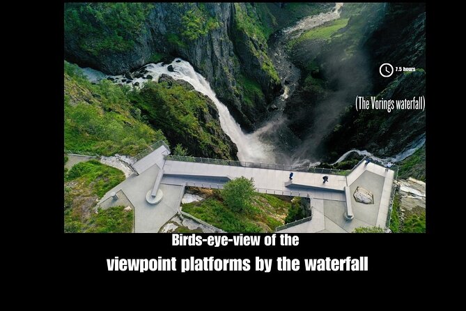 Private day tour to the Vorings Waterfall— Norway's most visited - The plunge pool hike is a different day