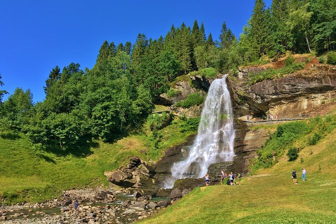 PRIVATE GUIDED TOUR: Folgefonna Glacier roundtrip from Bergen, 8 hours - Walk behind Steinsdalsfossen