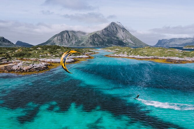 Private Midnight Tour To Gimsøya - The drive from Svolvær to the island