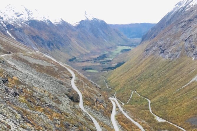Private shore excursions Troll road in 5-7 groups - Stordal Church closes the scenic loop